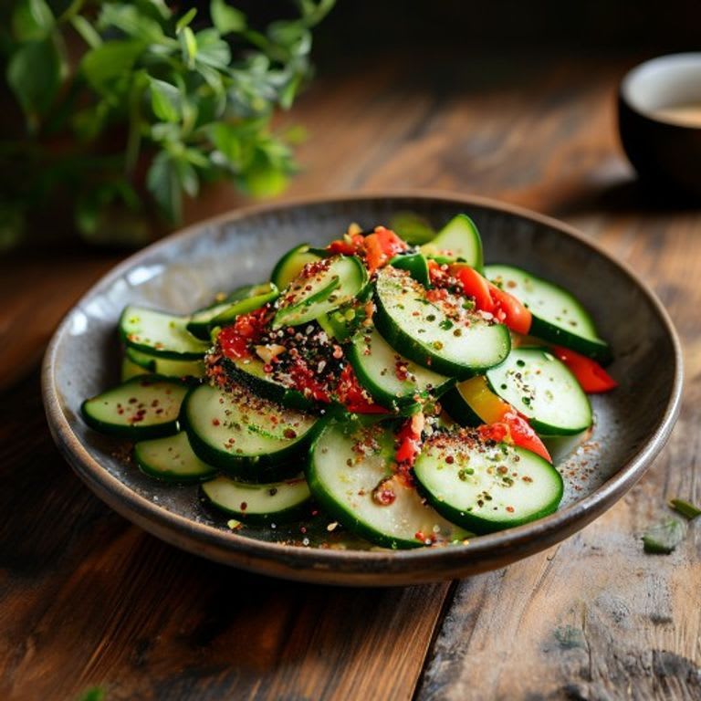 Jícama y pepino con chile y limón