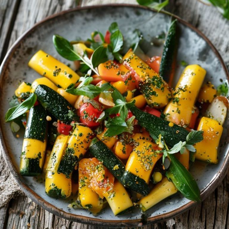 Calabacitas mexicanas con elote y epazote