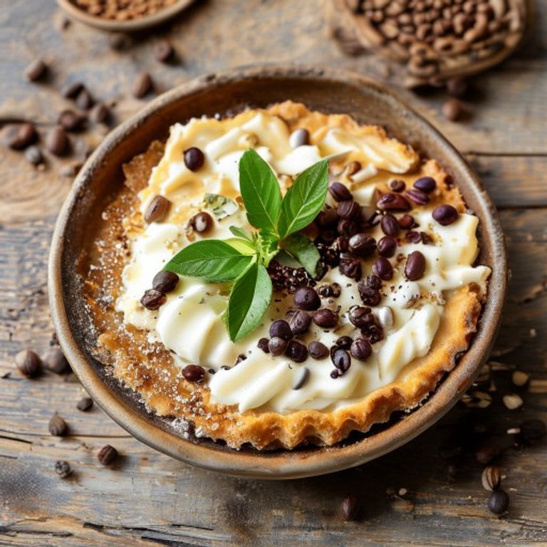 Base de tarta de avena y cacao puro