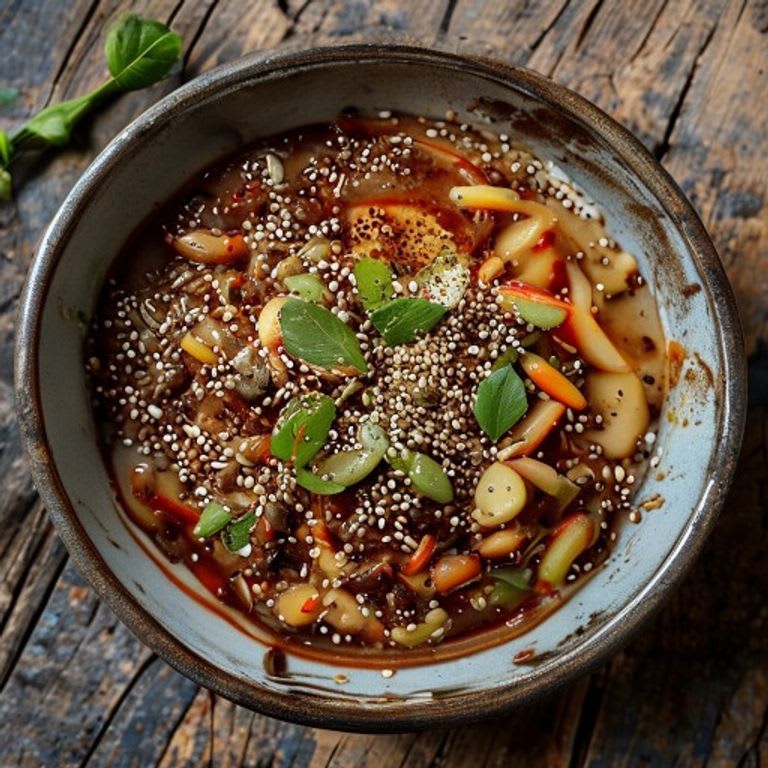 Salsa Macha Casera con Ajonjolí y Chile de Árbol