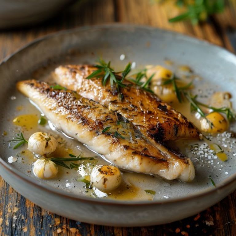 Filete de tilapia al ajillo ligero en freidora de aire