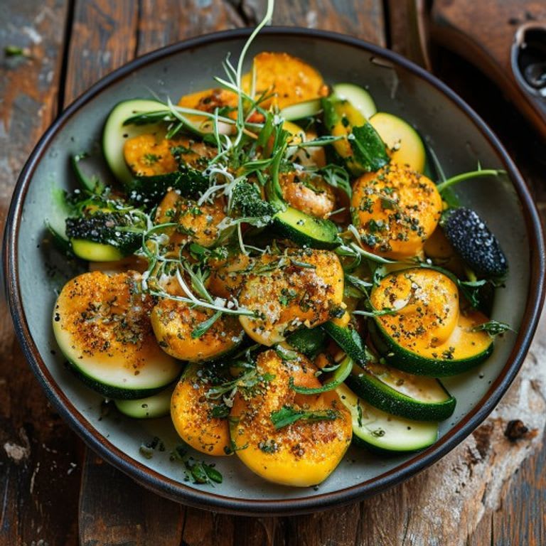 Calabacitas Salteadas con Elote Tierno y Epazote