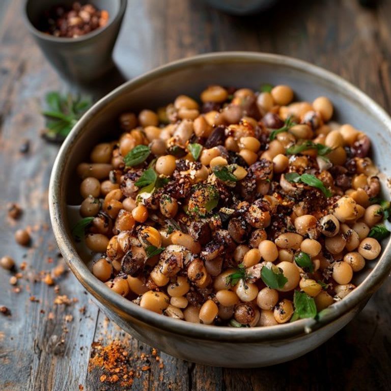 Garbanzos Asados en Freidora de Aire con Paprika