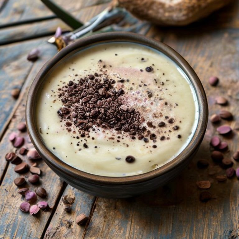 Batido de Amaranto, Leche de Coco Ligera y Cacao Puro