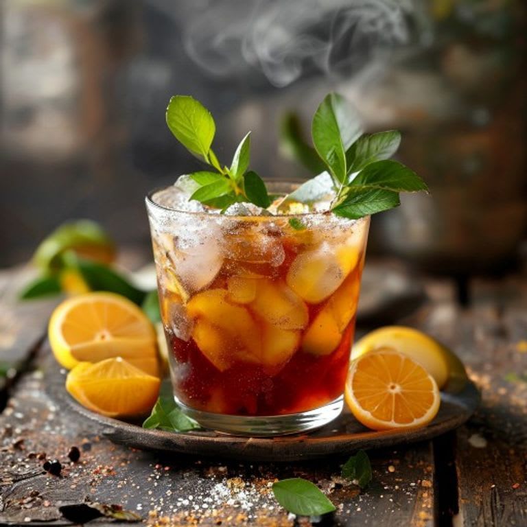 Agua fresca de tamarindo natural sin azúcar añadida