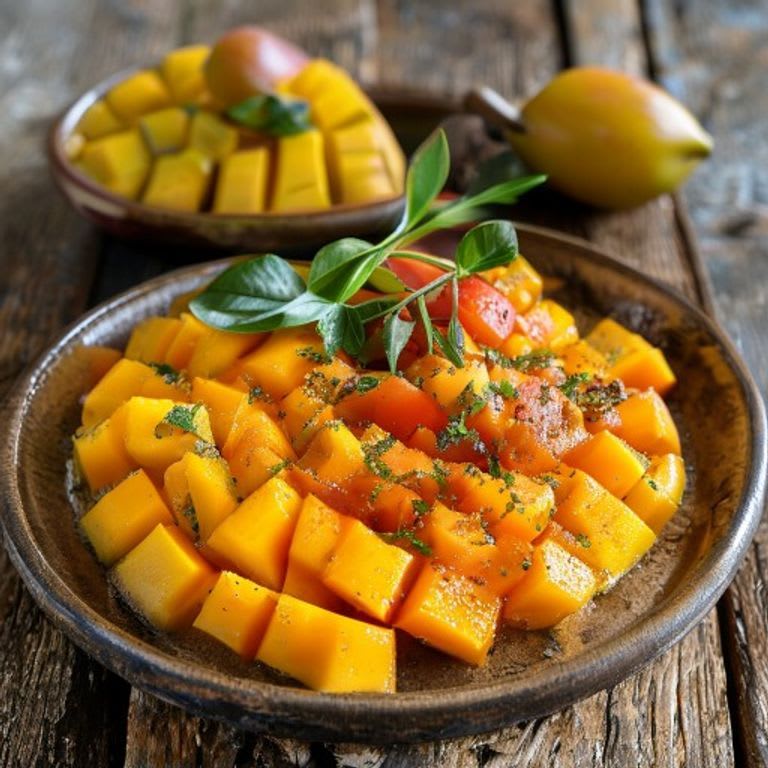Pico de Gallo con Mango y Chile Habanero