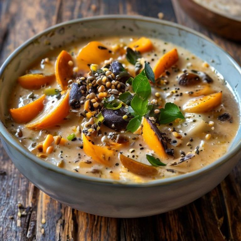 Crema de calabaza de castilla con pepitas tostadas