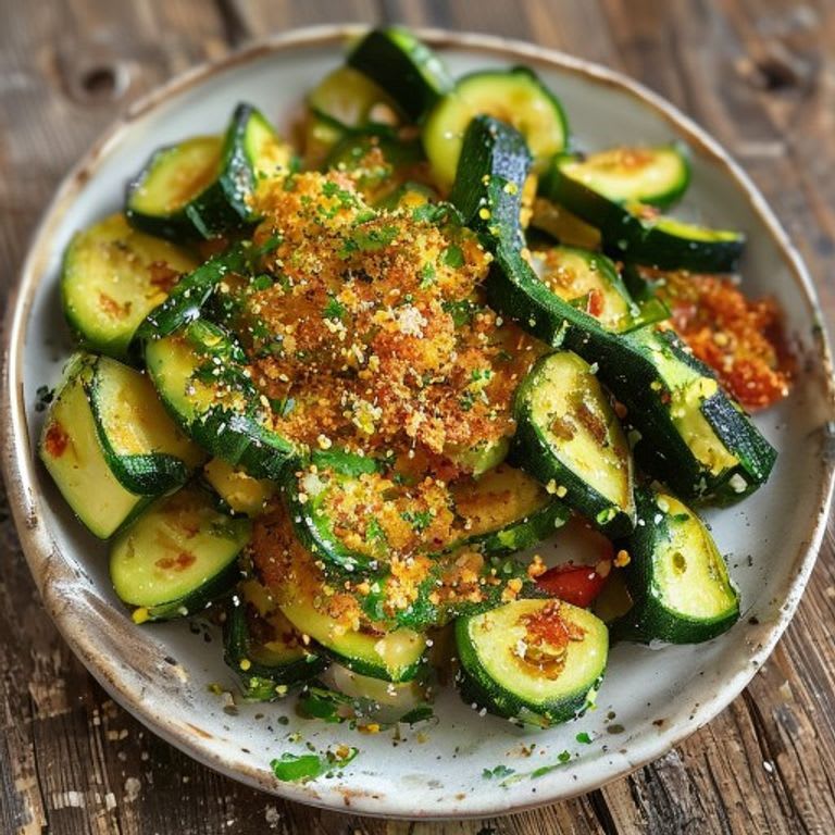 Calabacitas Fritas en Freidora de Aire con Costra de Maíz