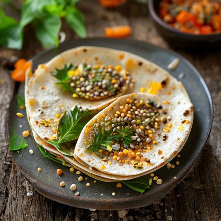 Tortillas de Maíz con Semillas de Girasol