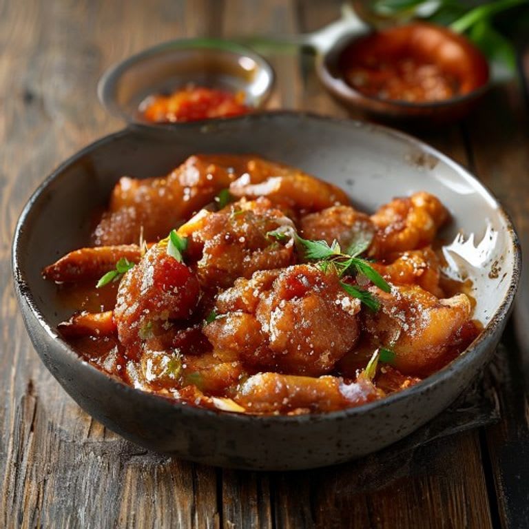 Salsa de Chile de Árbol Frita con Mínimo Aceite