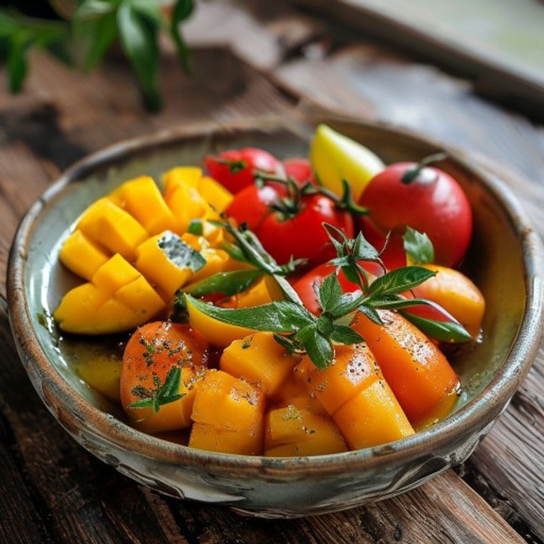 Pico de Gallo con Mango y Habanero