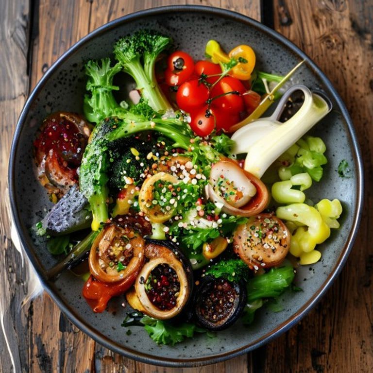 Verduras al Wok con Salsa de Soya Ligera