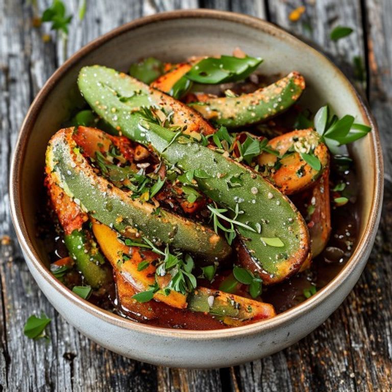 Nopales en Escabeche con Orégano y Laurel