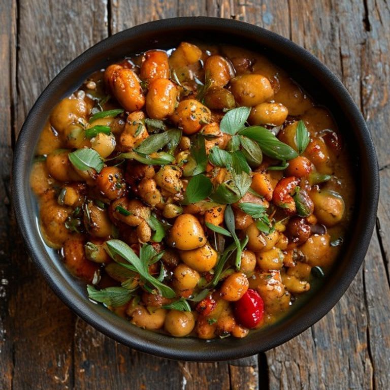 Curry de garbanzos (Chana Masala) picante