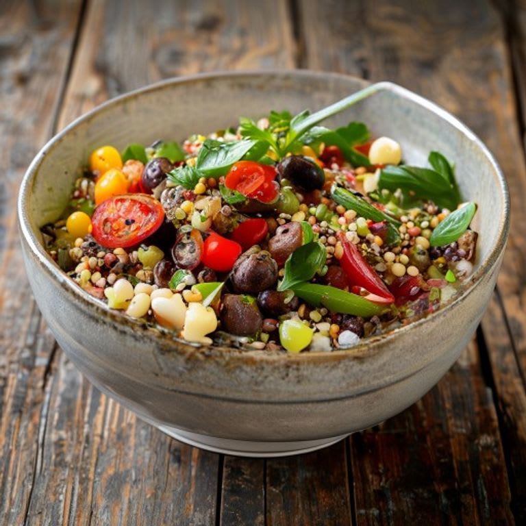Ensalada de Garbanzo Estilo Mediterráneo