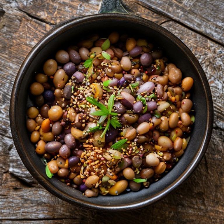 Frijoles de la Olla con Comino y Ajo
