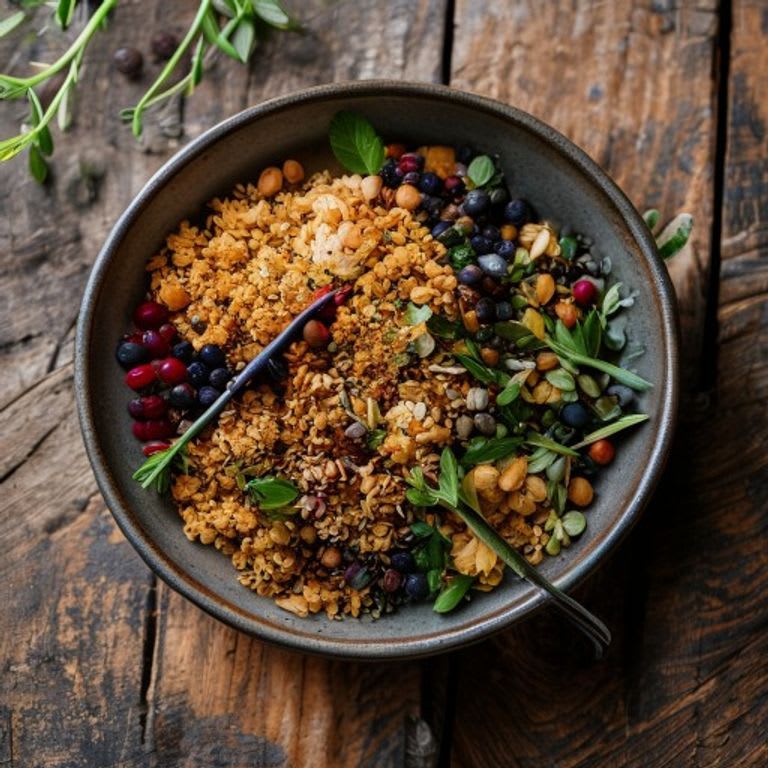 Cuscús con Pasas, Almendras y Canela