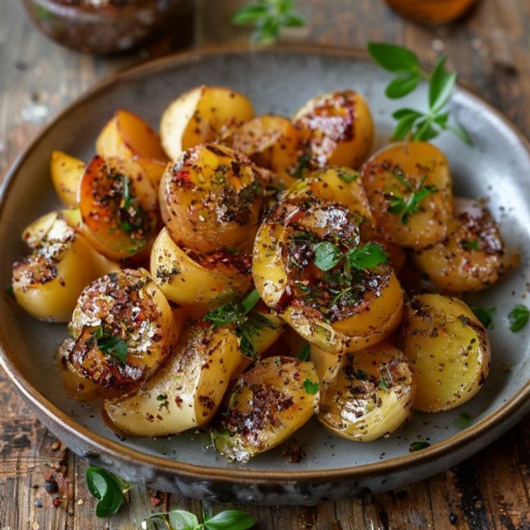 Papas al horno con pimentón y orégano