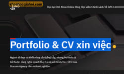 Khóa Học Portfolio & Cv Xin Việc Cùng Das.info.vn