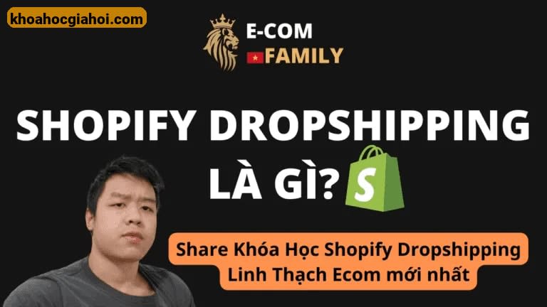Khóa Học Shopify Dropshipping K44 Mới Nhất Cùng Linh Thạch