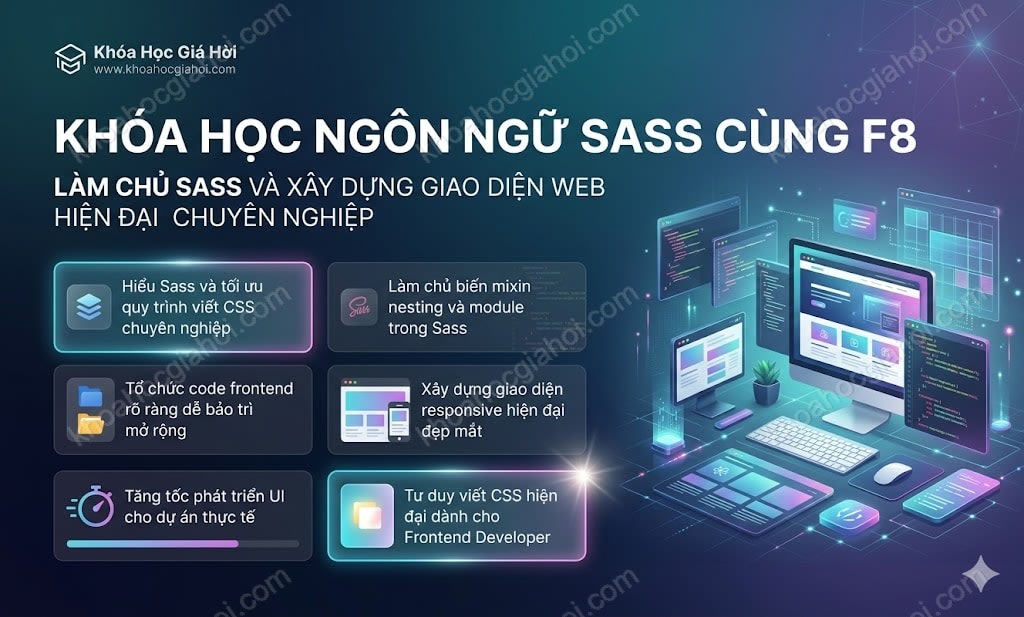 Khóa Học Ngôn Ngữ Sass Cùng F8
