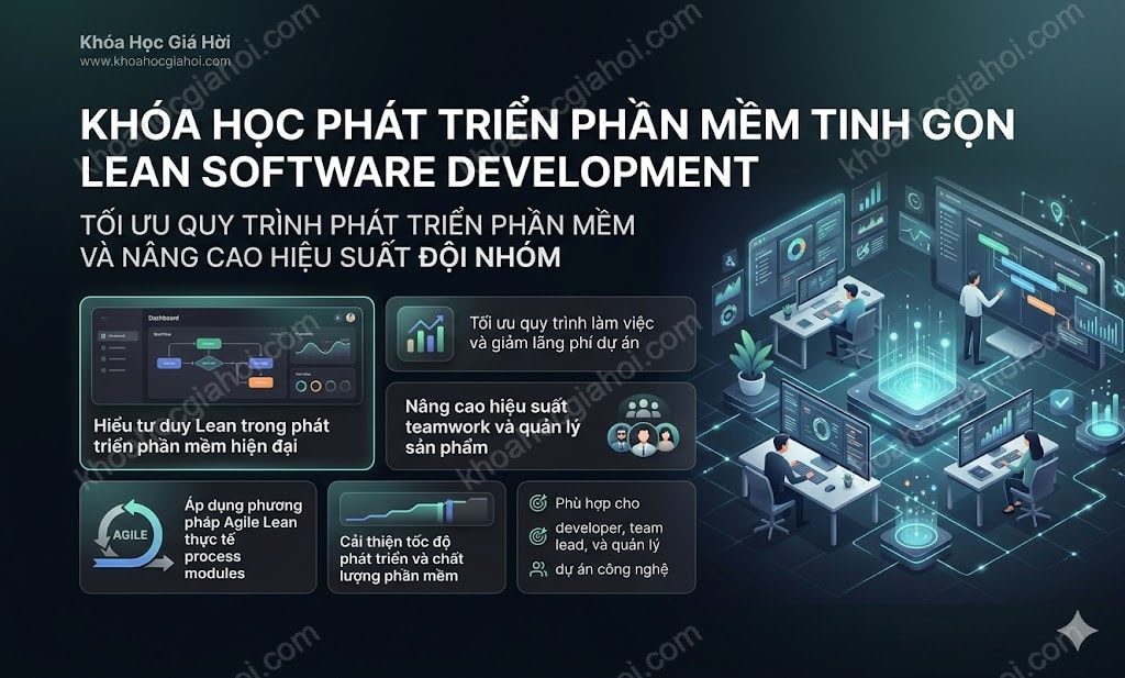 Khóa Học Phát Triển Phần Mềm Tinh Gọn - Lean Software Development