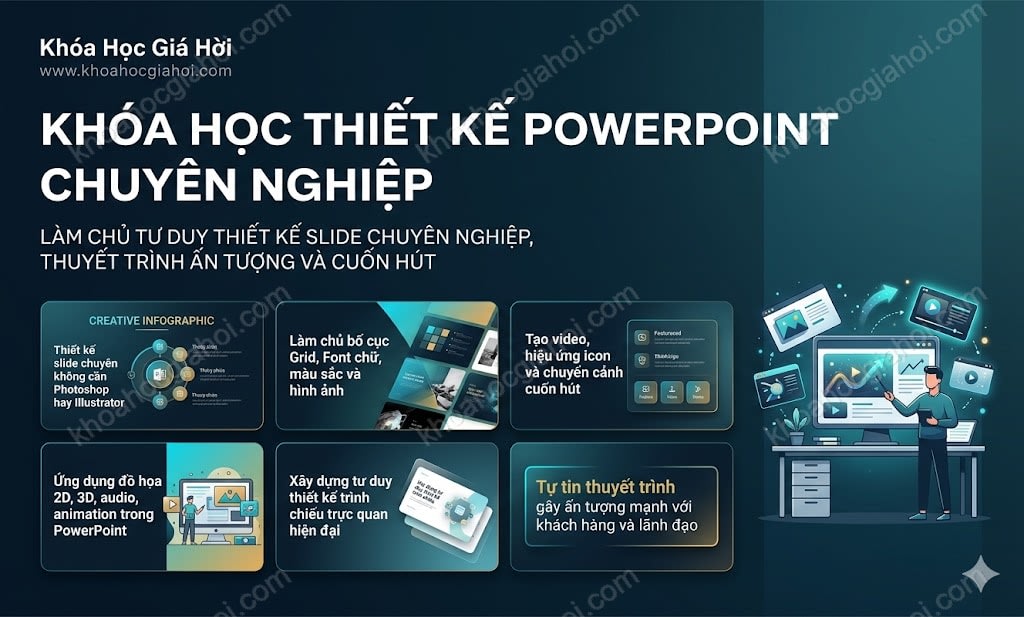 Khóa Học Thiết Kế Powerpoint Chuyên Nghiệp
