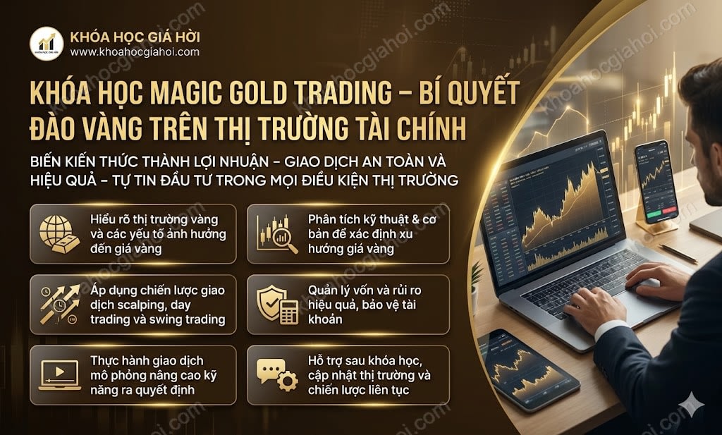 Khóa Học Magic Gold Trading – Bí Quyết Đào Vàng Trên Thị Trường Tài Chính