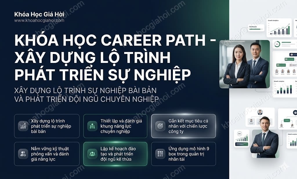 Khóa Học Career Path - Xây Dựng Lộ Trình Phát Triển Sự Nghiệp