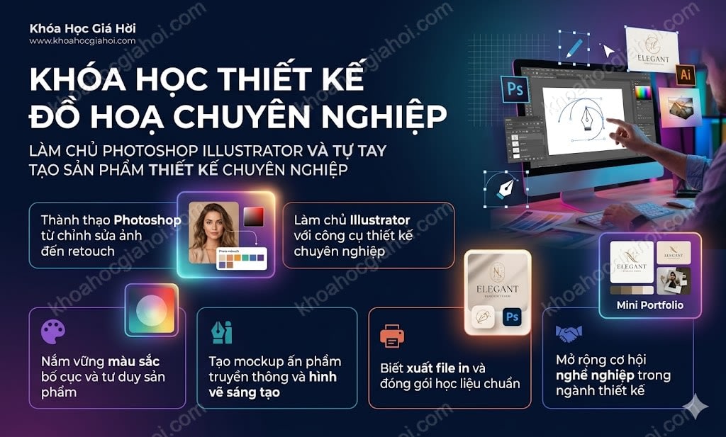 Khóa Học Thiết Kế Đồ Hoạ Chuyên Nghiệp