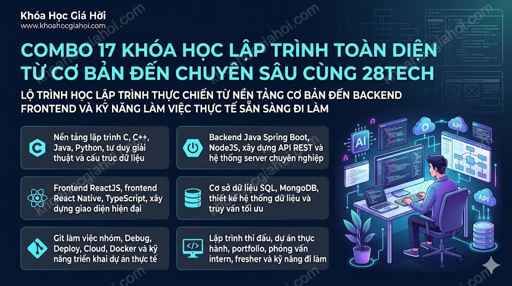 Lộ trình học 28tech