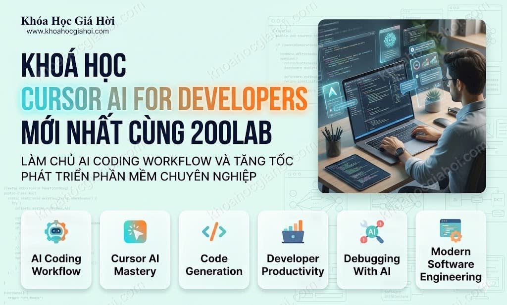 Khoá Học Cursor AI For Developers Mới Nhất Cùng 200Lab