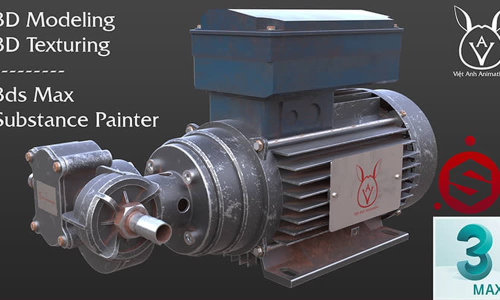 Khóa Học Dựng Hình 3d Model Với 3ds Max & Substance Painter