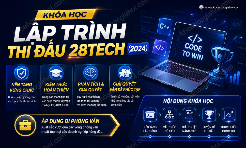 Lập Trình Thi Đấu 28Tech (2024)