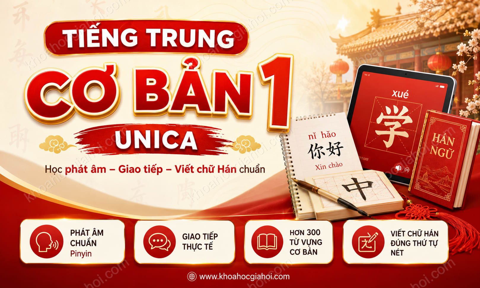 Tiếng Trung Cơ Bản 1 Unica