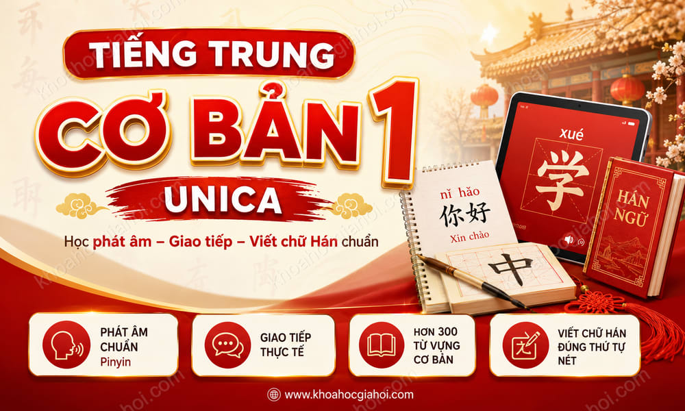 Tiếng Trung Cơ Bản 1 Unica