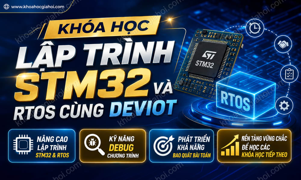 Khóa Học Lập Trình Stm32 Và Rtos Cùng Deviot