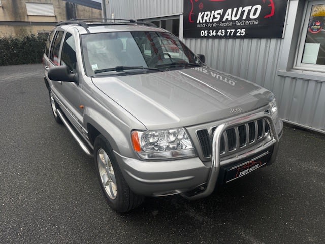 JEEP GRAND CHEROKEE 4.7 V8 225 cv 4x4 Limited BVA 1ère main 158000 kms