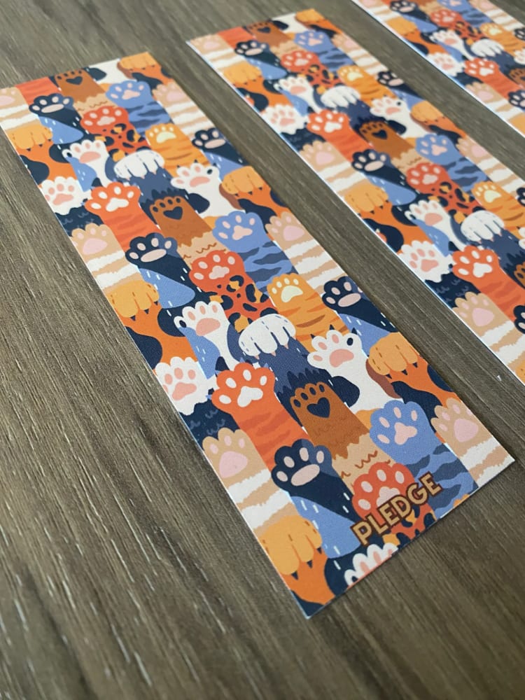 بوك مارك القطة 