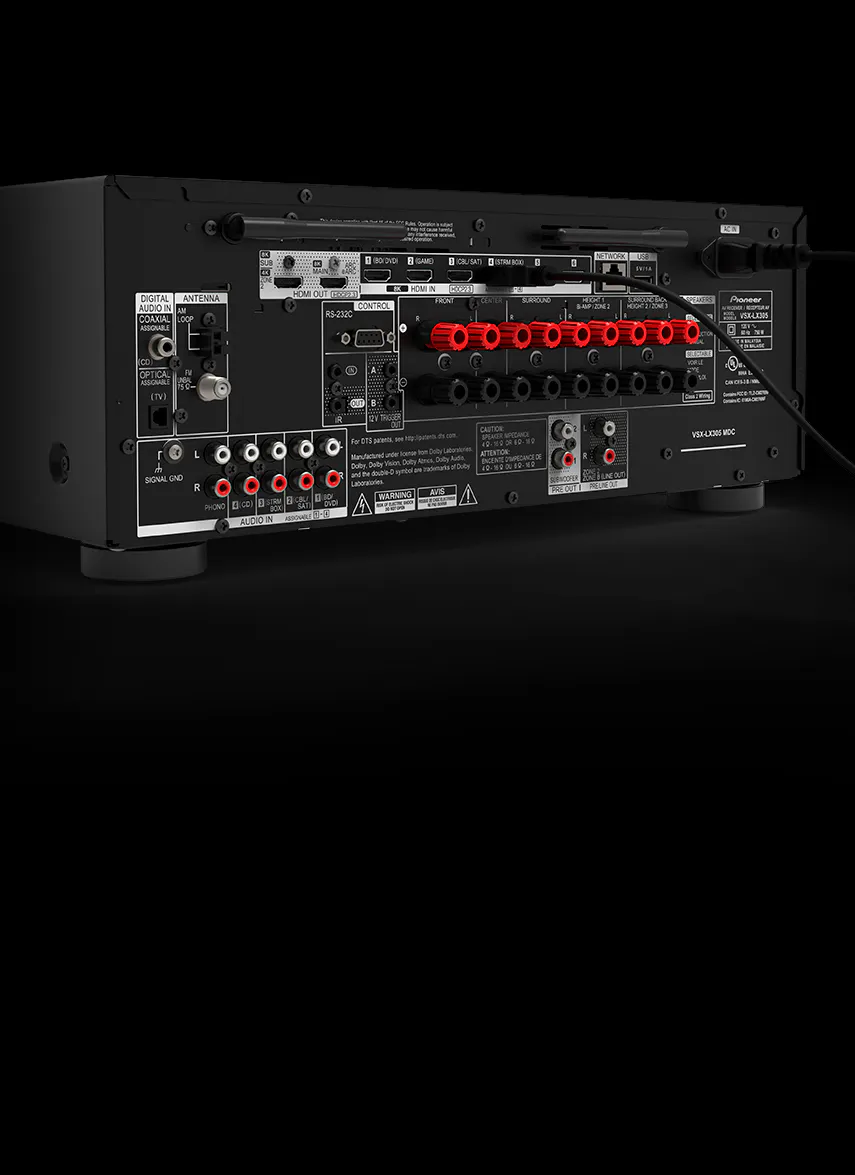 Arka panel / bağlantılar