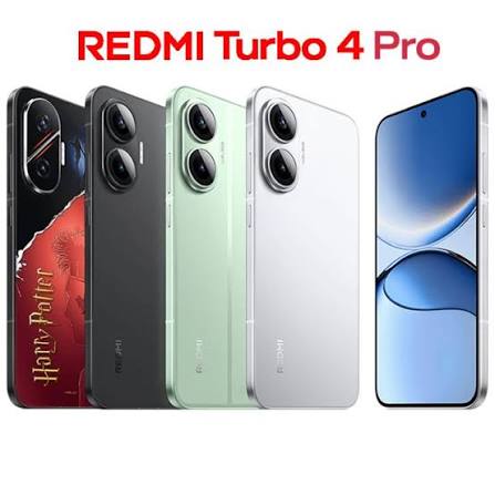 Redmi Turbo 4 Pro 16GB/256GB – Snapdragon 8s Gen 4 | 1.5K AMOLED | Gaming Power