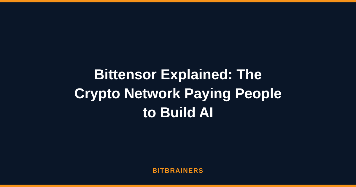 Bittensor TAO AI Network