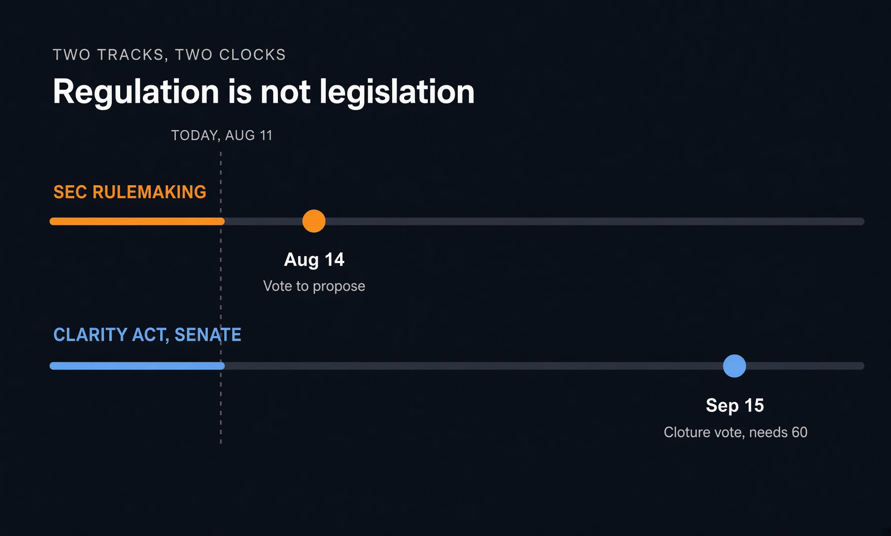 BitBrainers - The SEC Did Not Wait for Congress