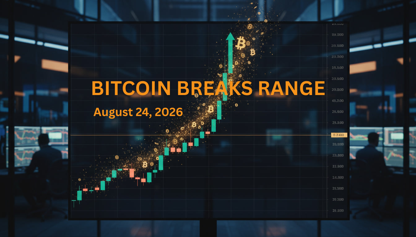 Weekly Brief: Bitcoin Just Broke a Two-Month Range. Here Is What Matters This Week.