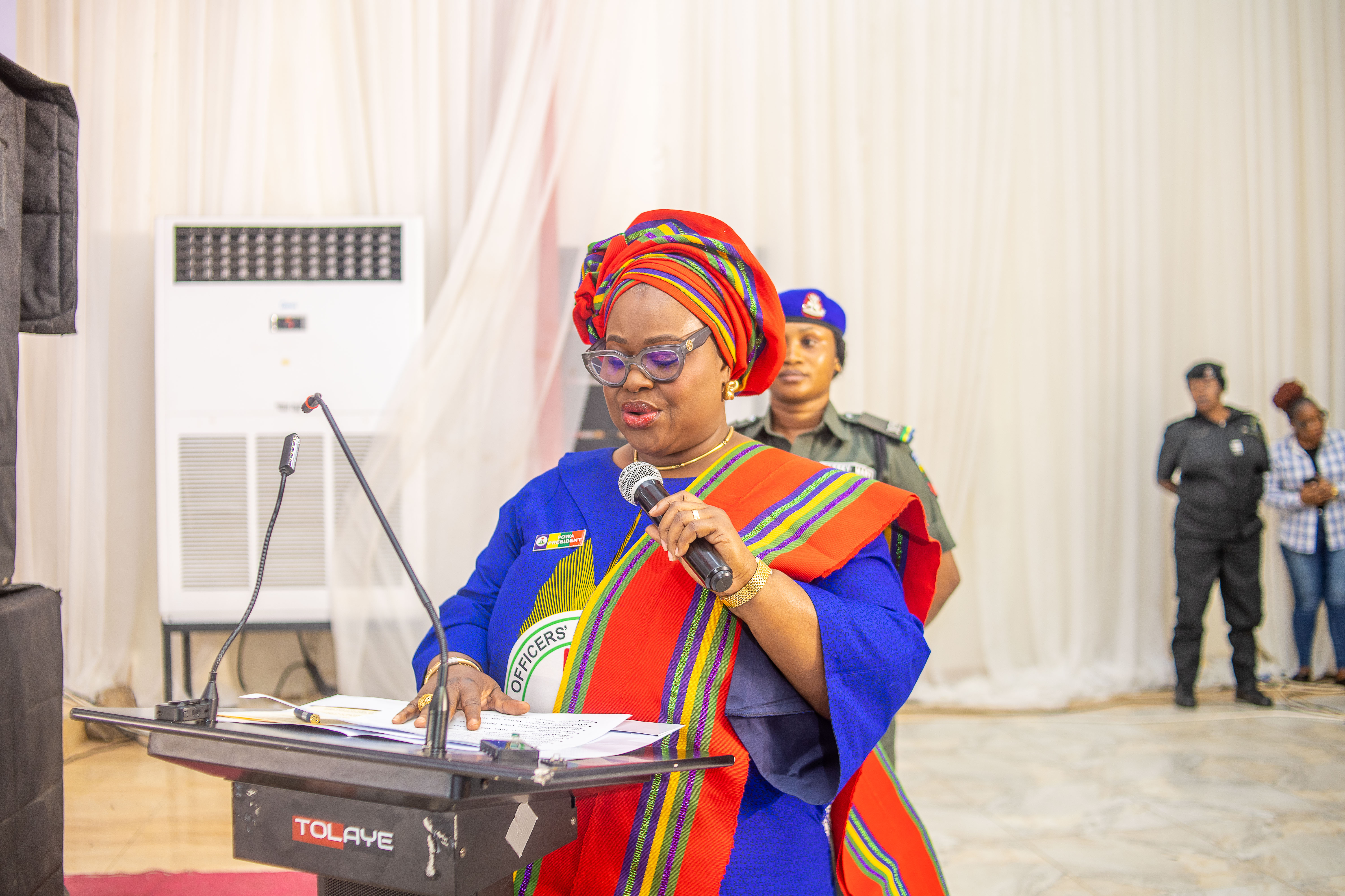 Opening Remarks by the National President of the Police Officers' Wives Association (POWA), Chief Mrs. Mutiat Olufunmilola Disu, at the Opening Ceremony of the 2026 POWA National Convention, Held on Thursday, 16 July 2026.