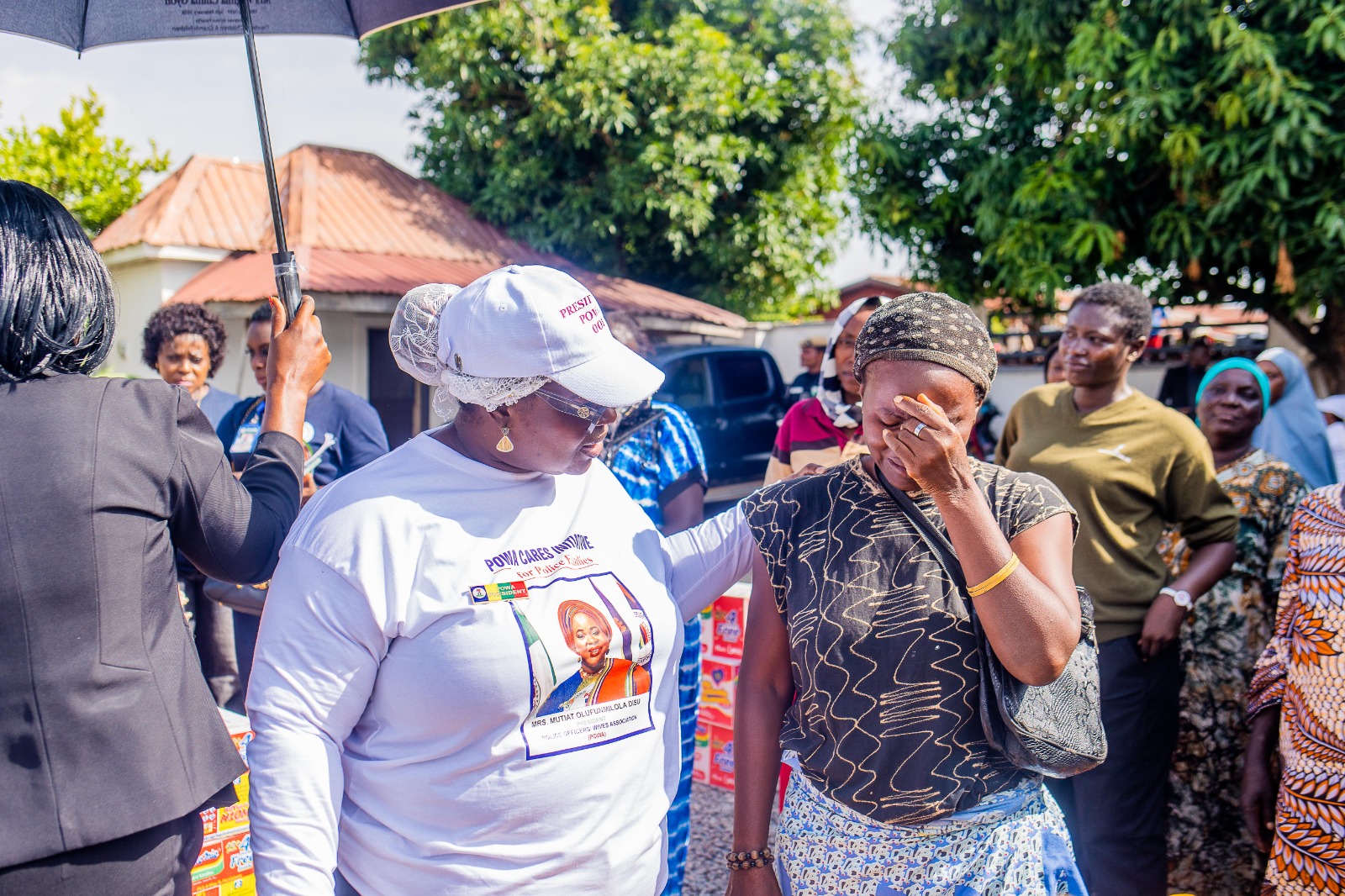 POWA President Takes Welfare Outreach to Abuja Barracks, Supports Women Traders After Unannounced Market Visits