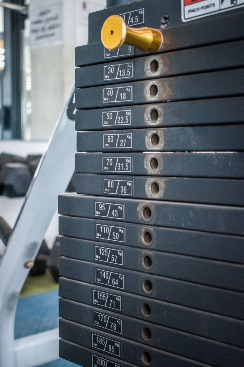 Modern fitness centre with professional equipment