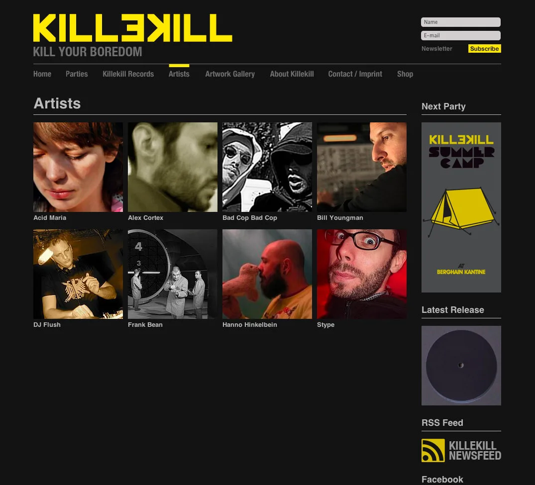 killekill.com - Artists