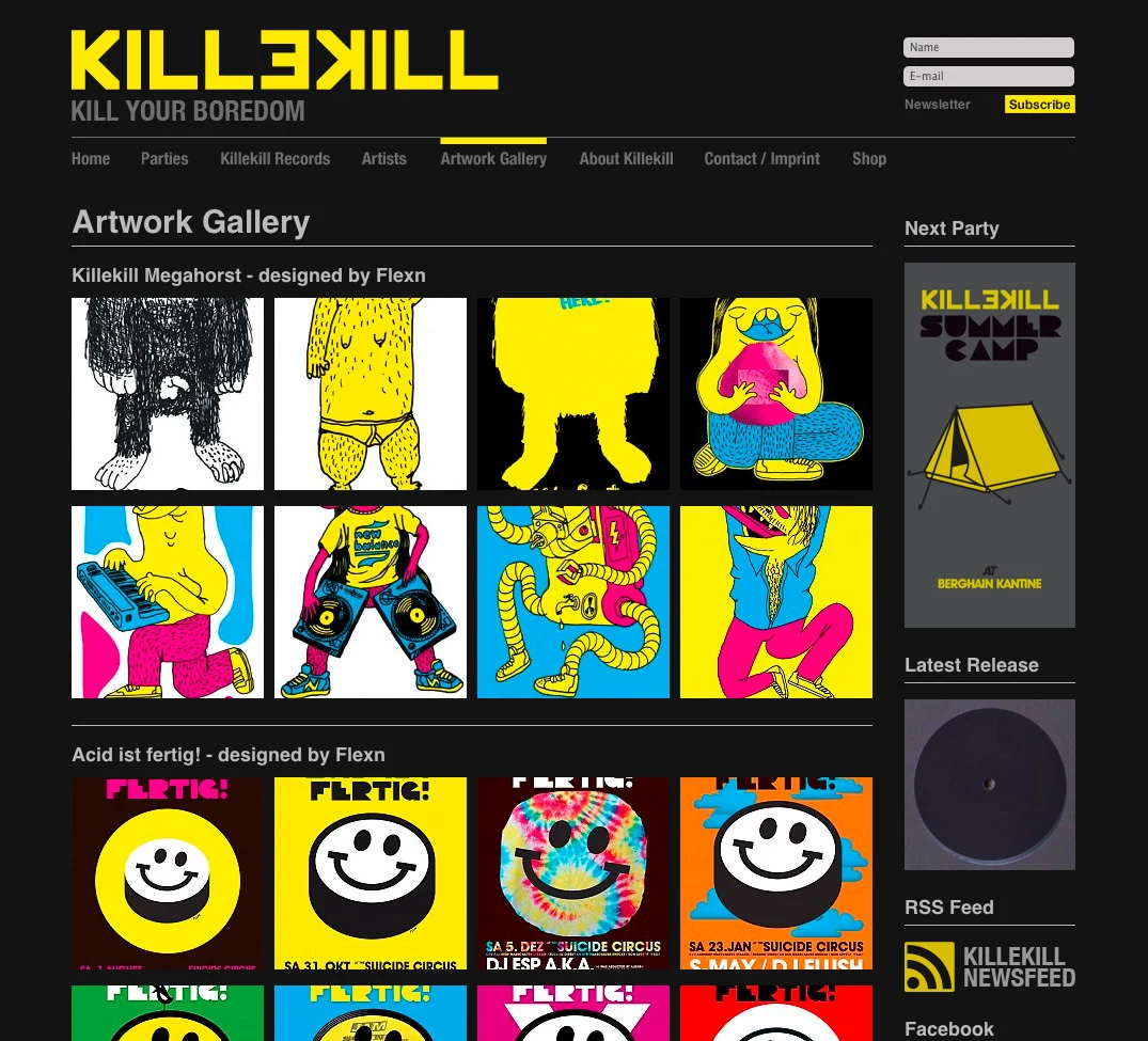 killekill.com - Artwork Gallery