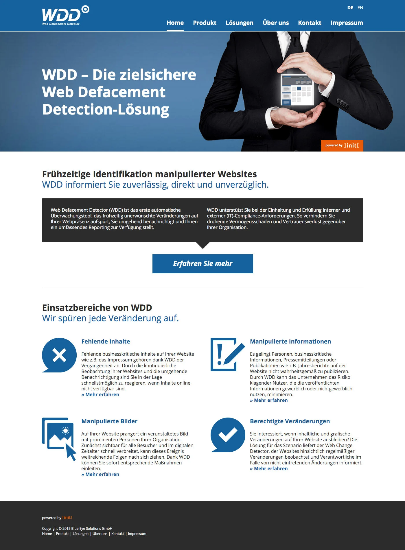 web-defacement-detector.de - Home